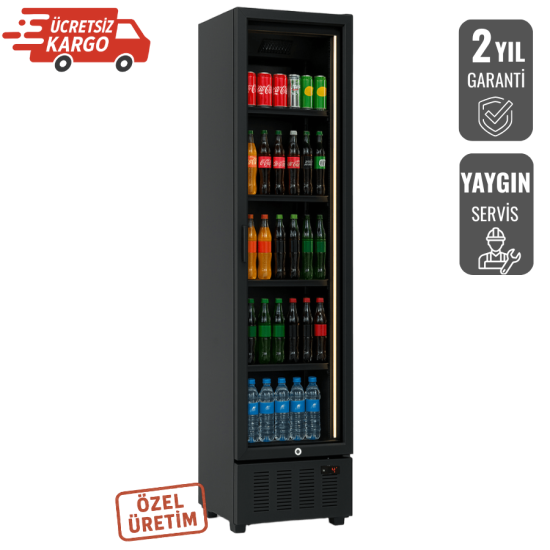DT-180 Siyah Renk Soğutucu