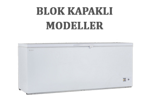 Blok kapaklı derin dondurucu modelleri